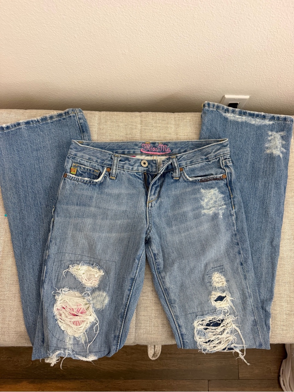 Miss Me low rise y2k flare jeans